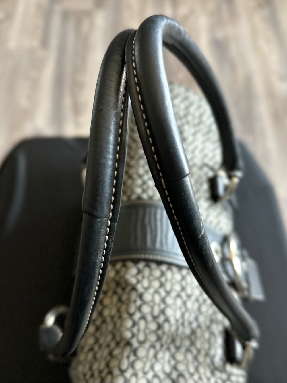 Black Coach Soho Mini C 2007 Satchel with Matching Soho Wallet - Vintage - Picture 7 of 7